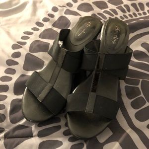 Charles David Wedge Sandals